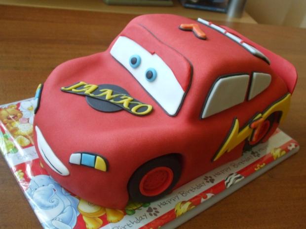 MC Queen 1, torta, Torty autíčka, vláčiky MC Queen 1, torta, Torty autíčka, vláčiky, Hudy, 1