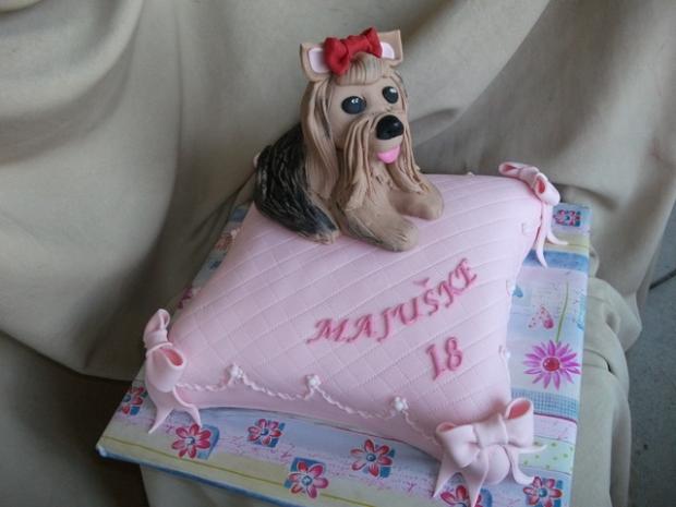 Yorkshir na vankušiku, torta, Netradičné torty Yorkshir na vankušiku, torta, Netradičné torty, Alenik, 1