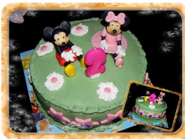 Mickey a Minnie pre Sofinku   na želanie, torta, Rozprávkové torty, VIERI, 1