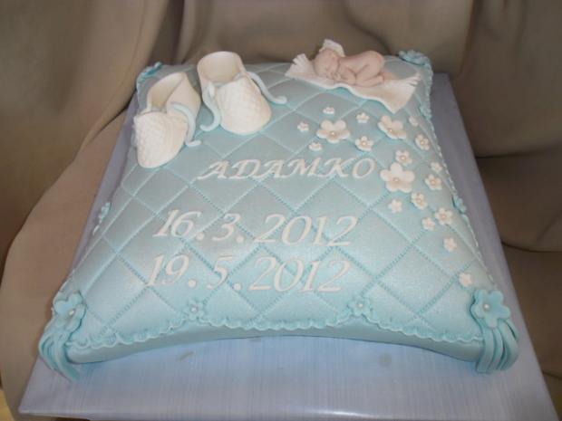vankusik krst, torta, Torty na krstiny vankusik krst, torta, Torty na krstiny, Alenik, 1