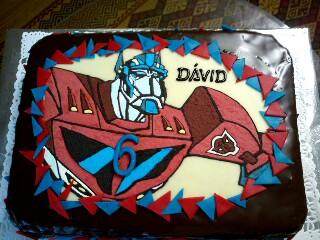 Transformers, torta, Rozprávkové torty, Sissy, 1