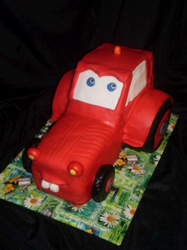 traktor, torta, Torty autíčka, vláčiky traktor, torta, Torty autíčka, vláčiky, akinom, 1