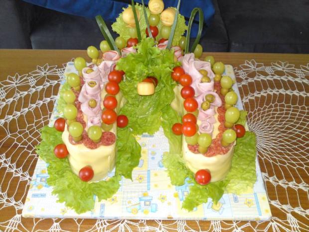 slaná podkova, torta, Slané torty slaná podkova, torta, Slané torty, lubka74, 1