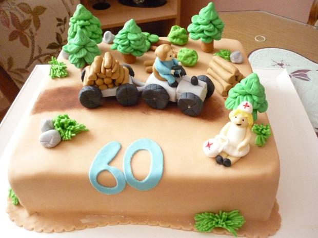 ide sa na drevo..., torta, Narodeninové torty, slniečko30706, 1