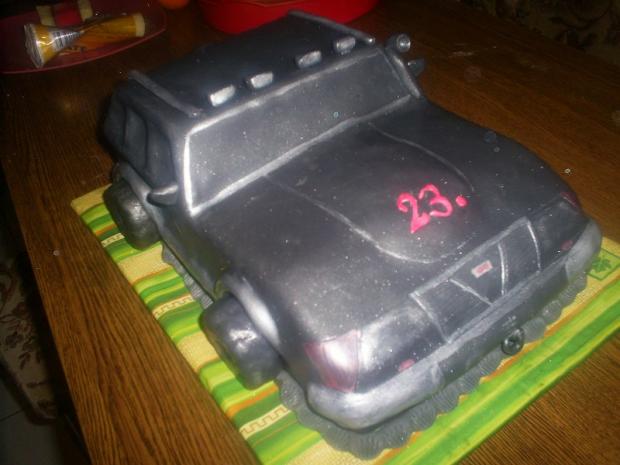 Jeep, torta, Narodeninové torty, olinockaaa, 1