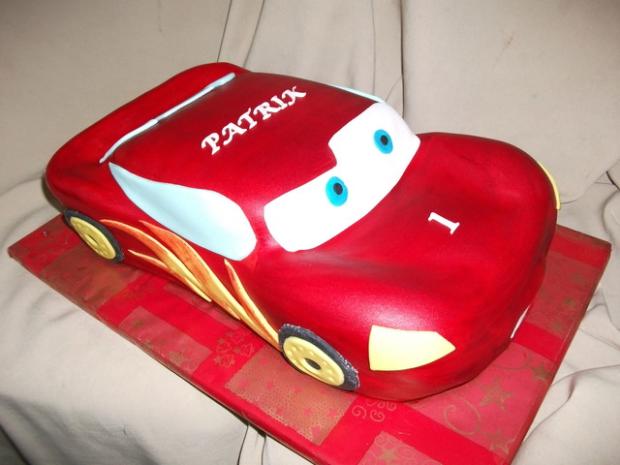 Mc queen:-), torta, Torty autíčka, vláčiky, Alenik, 1