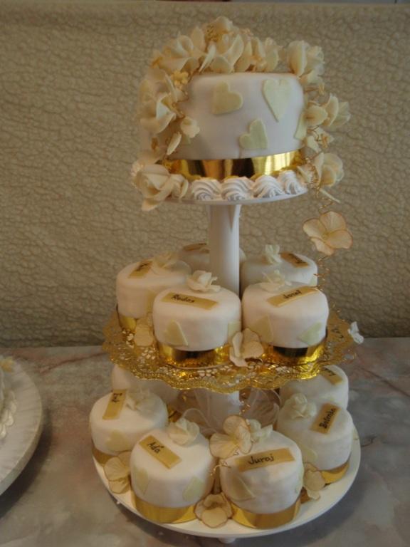 Svadobná,pre každeho hosta torticka, torta, Svadobné torty Svadobná,pre každeho hosta torticka, torta, Svadobné torty, mica, 1