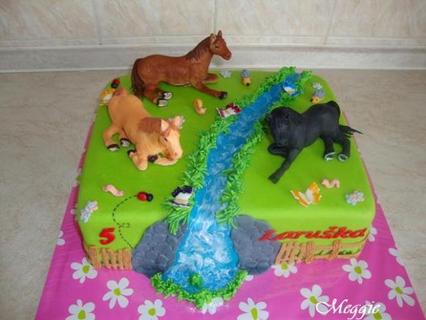S koníkami , torta, Torty so zvieratkami S koníkami , torta, Torty so zvieratkami, Meggie, 1