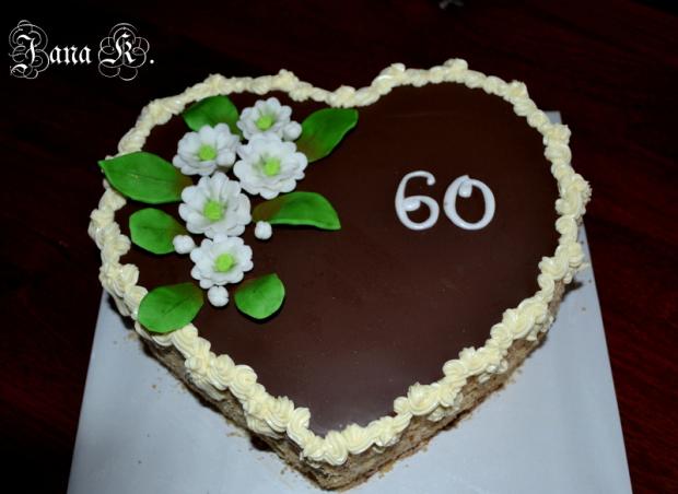 čoko klasika k 60., torta, Čokoládové torty čoko klasika k 60., torta, Čokoládové torty, janica1005, 1