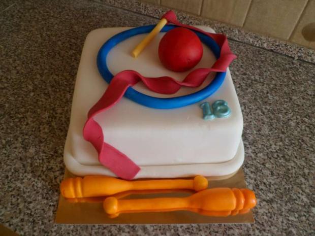 Pre gymnastku, torta, Športové torty Pre gymnastku, torta, Športové torty, Janka.S, 1