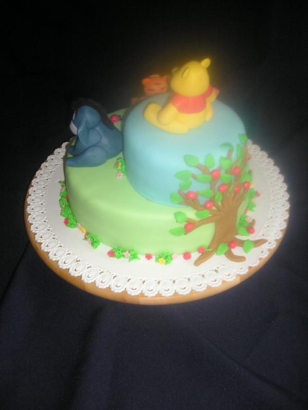 Macko Pu - iný pohľad, torta, Rozprávkové torty, sisa.b, 1