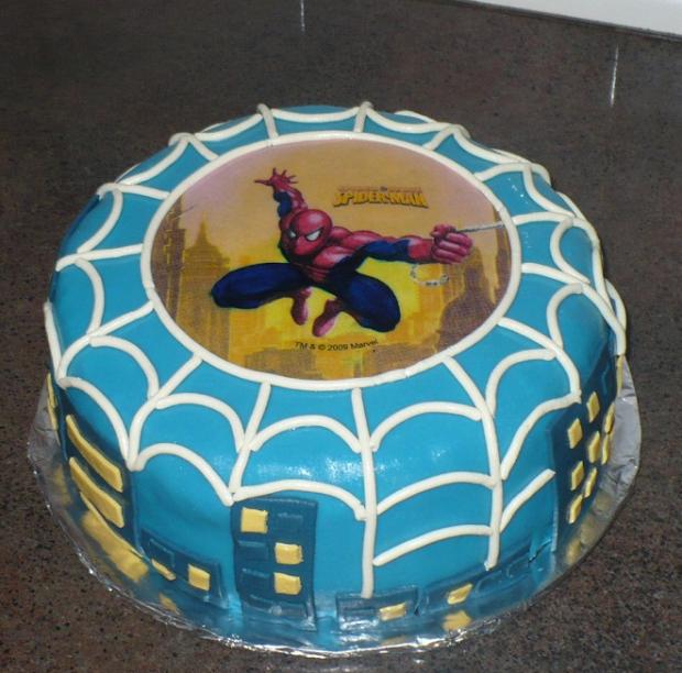 spiderman, torta, Rozprávkové torty, tortyjana, 1