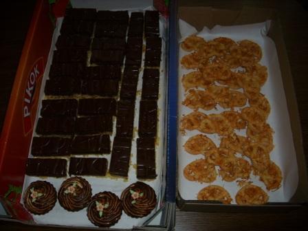 koláčiky, torta, Zákusky, loana, 1