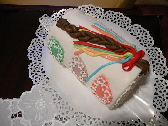 Citrónovo - pomarančová roláda bez masla, torta, Veľkonočné torty, Alexandra52, 1