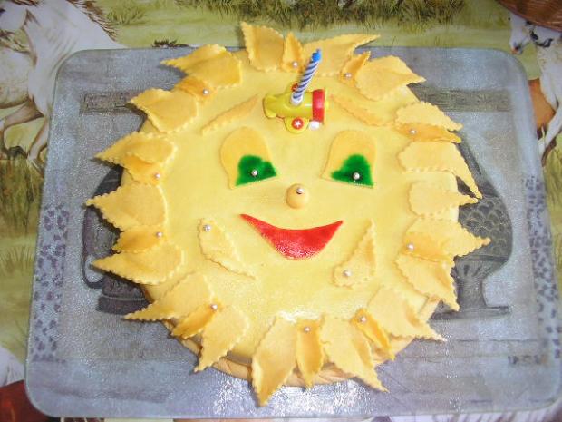slniečko, torta, Ostané torty pre deti, Margita, 1