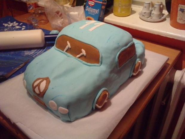 mercedes, torta, Torty autíčka, vláčiky, Sylvuska31, 1