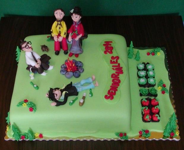 Na stretnutie seniorov, torta, babina 555, 1