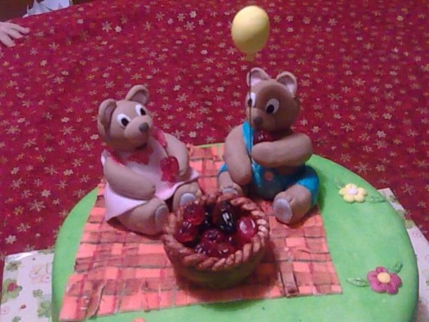 Mackovia na pikniku, torta, Torty so zvieratkami, Sigetka, 1