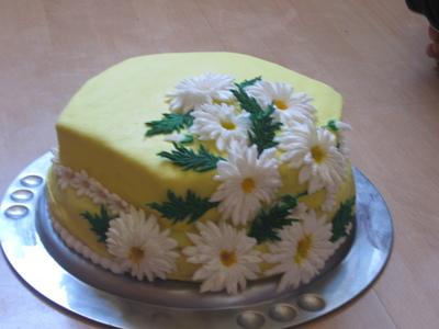 Margaréty pre Kvetku, torta, Narodeninové torty Margaréty pre Kvetku, torta, Narodeninové torty, mamca124, 1