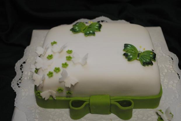 zelena motylikova, torta, Narodeninové torty zelena motylikova, torta, Narodeninové torty, vierkax1, 1