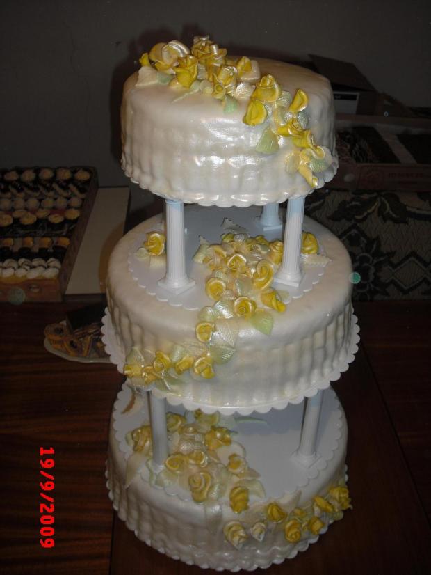 svadobná poschodová torta, torta, Svadobné torty, paulina2110, 1