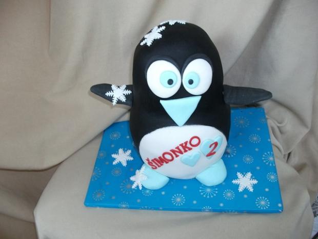 Tučniačik, torta, Torty so zvieratkami, Alenik, 1