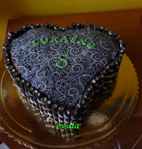 čokoládové srdiečko, torta, Čokoládové torty čokoládové srdiečko, torta, Čokoládové torty, evala, 1