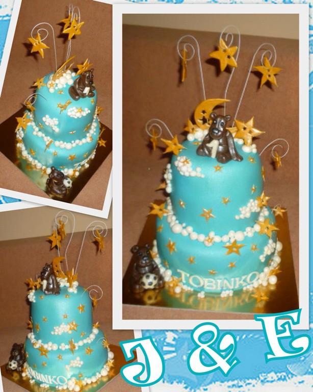 Hviezdičky a mackovia, torta, Rozprávkové torty Hviezdičky a mackovia, torta, Rozprávkové torty, Janka.Bj, 1