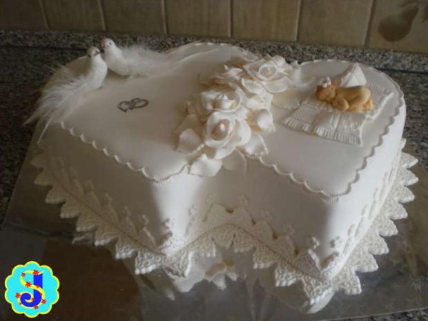 Svadobná, torta, Svadobné torty Svadobná, torta, Svadobné torty, Janka.S, 1