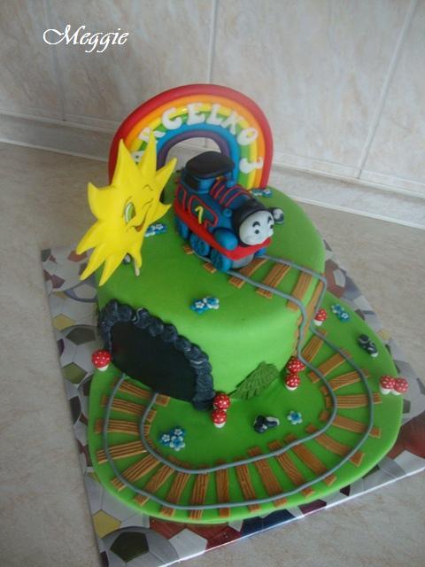 Vláčik Tomáš, torta, Torty autíčka, vláčiky Vláčik Tomáš, torta, Torty autíčka, vláčiky, Meggie, 1