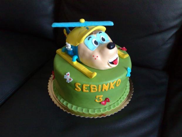 helikoptéra Budgie, torta, Rozprávkové torty helikoptéra Budgie, torta, Rozprávkové torty, Stelka33, 1