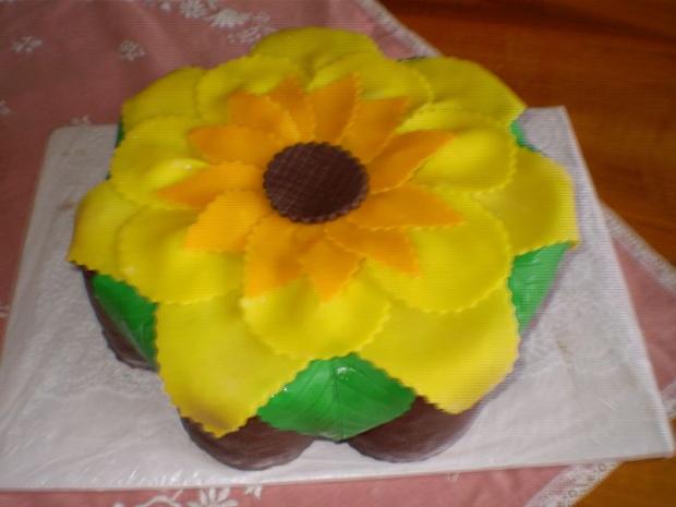 slnečnica, torta, Narodeninové torty slnečnica, torta, Narodeninové torty, Marika4, 1