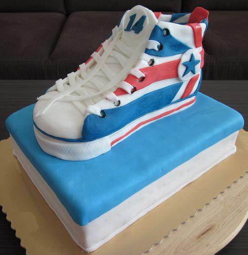 Teniska, torta, Narodeninové torty Teniska, torta, Narodeninové torty, zdenka z hôrky, 1