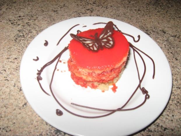Punčák s čokoládovým motýľom, torta, Zákusky, cicapetra, 1