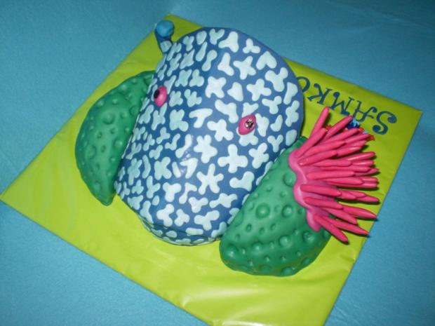 JASKYŇA pre GORMITOV - pohľad zhora, torta, Rozprávkové torty, , 1
