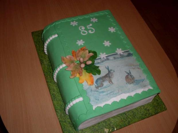KNIHA ZVIERAT, torta, Narodeninové torty KNIHA ZVIERAT, torta, Narodeninové torty, Mária Vašová, 1