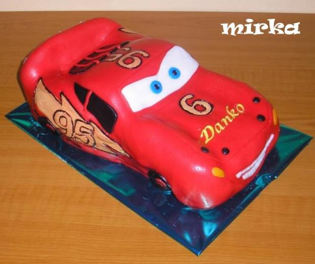 MacQueen 3, torta, Torty autíčka, vláčiky, 1mimulilinka, 1