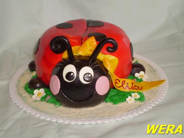 beruška, torta, Torty so zvieratkami beruška, torta, Torty so zvieratkami, WERA, 1