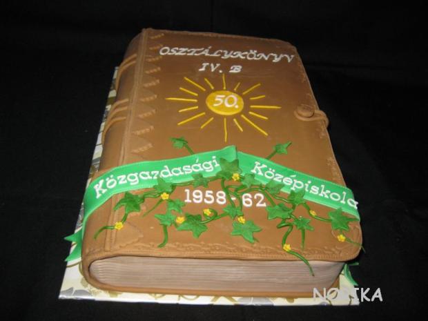 Na 50. stretnutie, torta, Torty - škola, stužková, norika, 1