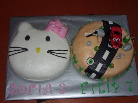 súrodencom , torta, Ostané torty pre deti, alampa, 1