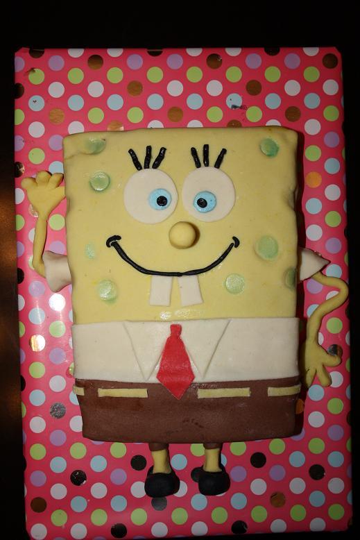 Sponge bob, torta, Rozprávkové torty, sakura77, 1