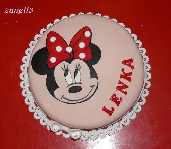 Minnie pre moju Lienočku k 2nar., torta, Rozprávkové torty Minnie pre moju Lienočku k 2nar., torta, Rozprávkové torty, zanett3, 1