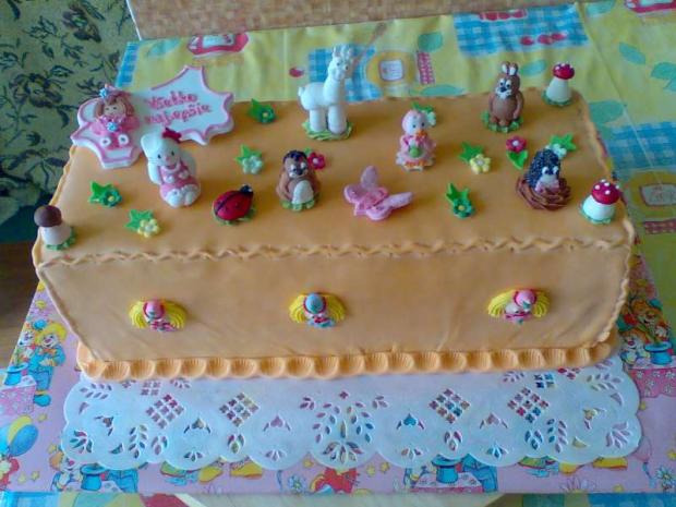 tortička s číslom k 2 rokom, torta, Narodeninové torty, zabacka, 1