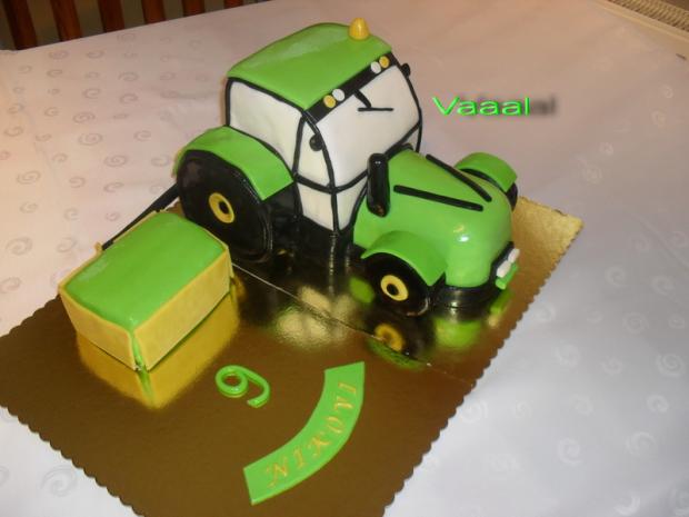 traktor s kosačkou, torta, Torty autíčka, vláčiky traktor s kosačkou, torta, Torty autíčka, vláčiky, vaaal, 1