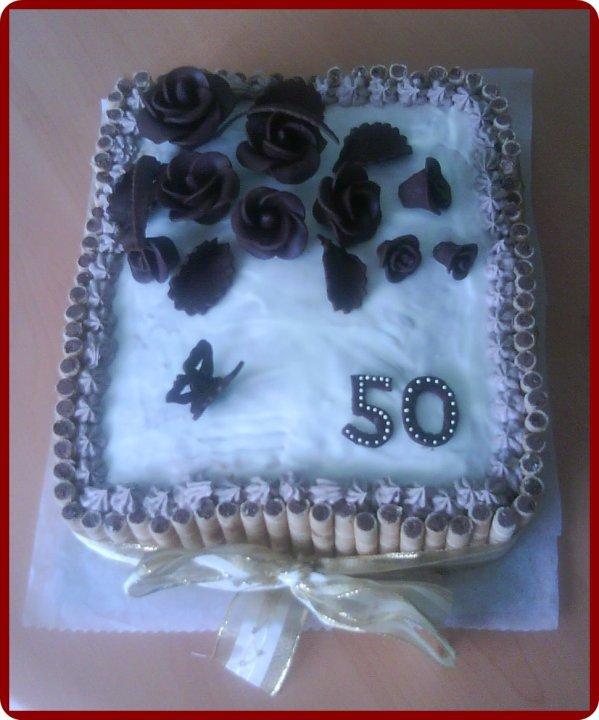 pre brata, torta, Narodeninové torty, orchydea, 1