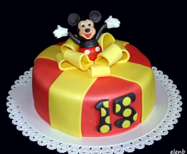 Mickey Mouse 3, torta, Rozprávkové torty Mickey Mouse 3, torta, Rozprávkové torty, Elen Bielikova, 1