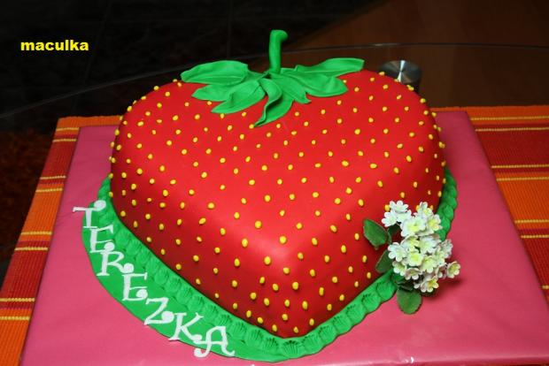 jahodka, torta, Ostané torty pre deti jahodka, torta, Ostané torty pre deti, maculka, 1