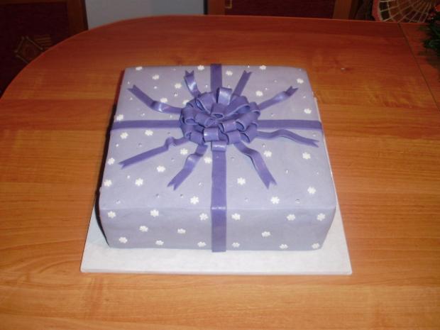 zimny darcek, torta, Narodeninové torty zimny darcek, torta, Narodeninové torty, andelik, 1