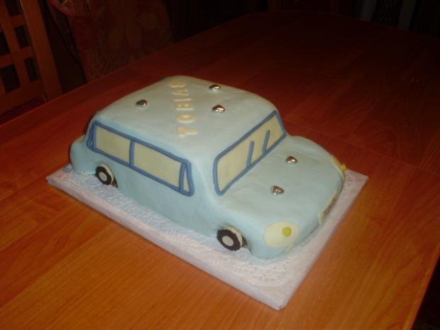 auticko na 1 rocik, torta, Narodeninové torty, andelik, 1