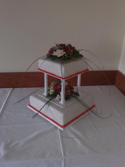 červená svadobná, torta, Svadobné torty červená svadobná, torta, Svadobné torty, tatianatn, 1